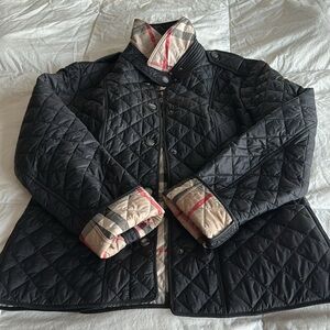 Medium Burberry Quilted Utility Jacket